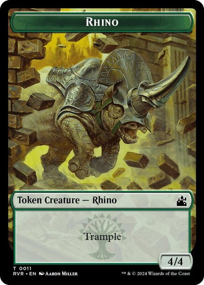Rhino Token, Ravnica Remastered 11