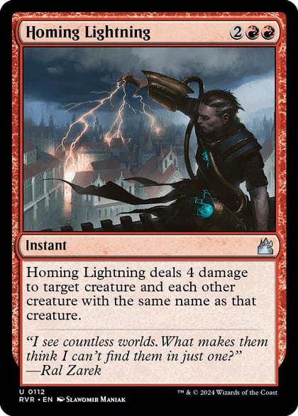 Homing Lightning, Ravnica Remastered 112