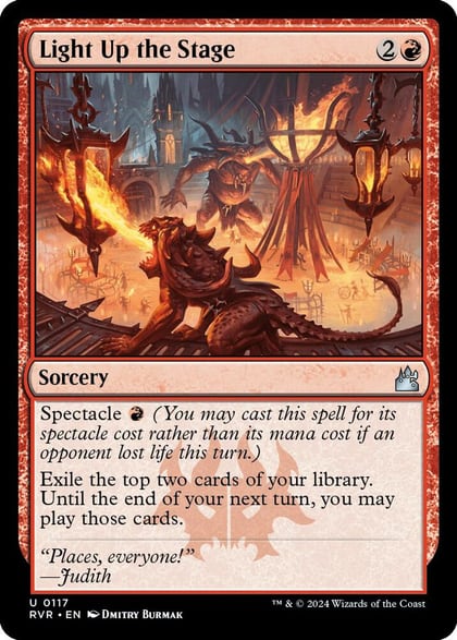 Light Up the Stage, Ravnica Remastered 117