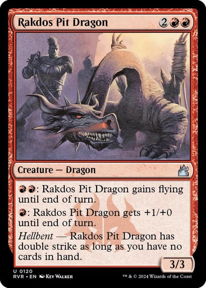 Rakdos Pit Dragon, Ravnica Remastered 120