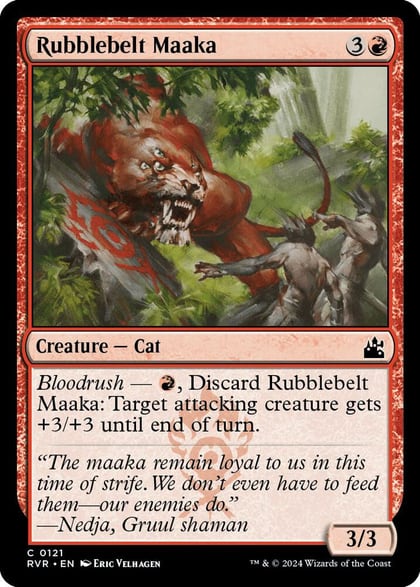 Rubblebelt Maaka, Ravnica Remastered 121