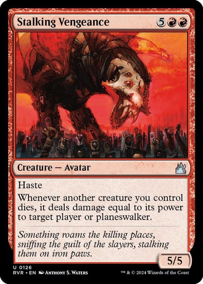 Stalking Vengeance, Ravnica Remastered 126