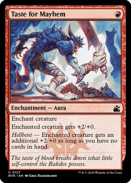 Taste for Mayhem, Ravnica Remastered 127