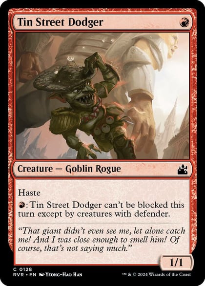 Tin Street Dodger, Ravnica Remastered 128