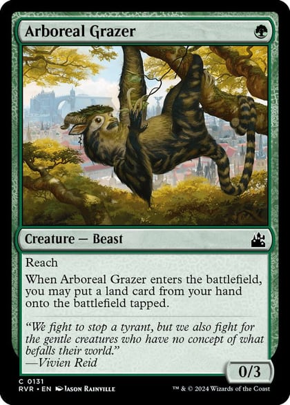 Arboreal Grazer, Ravnica Remastered 131