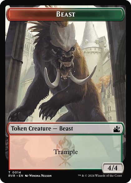 Beast Token, Ravnica Remastered 14