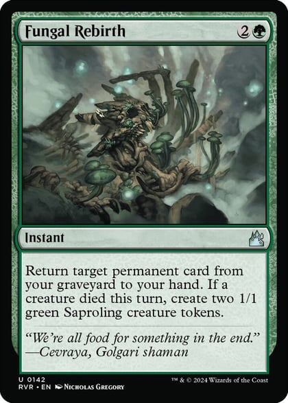 Fungal Rebirth, Ravnica Remastered 142