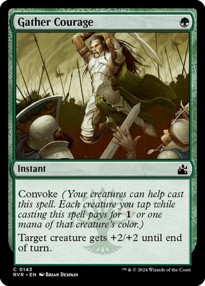 Gather Courage, Ravnica Remastered 143