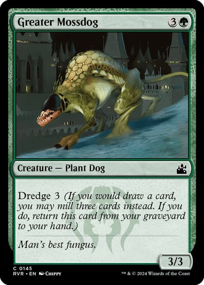 Greater Mossdog, Ravnica Remastered 145