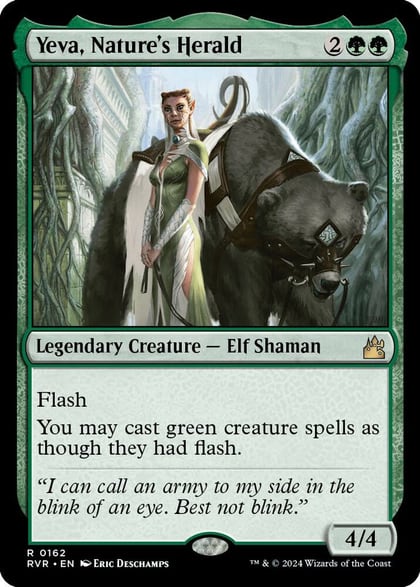Yeva, Nature's Herald, Ravnica Remastered 162