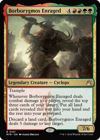 Borborygmos Enraged, Ravnica Remastered 167
