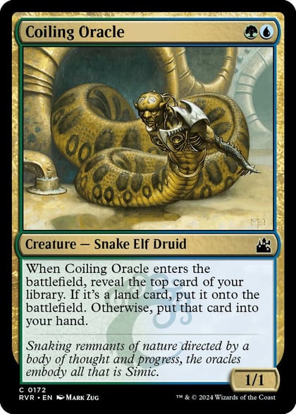Coiling Oracle, Ravnica Remastered 172