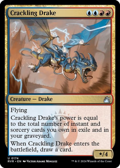 Crackling Drake, Ravnica Remastered 174