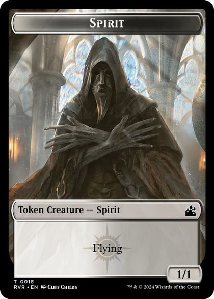 Spirit Token (0018), Ravnica Remastered 18