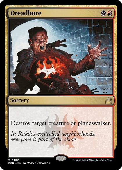 Dreadbore, Ravnica Remastered 180