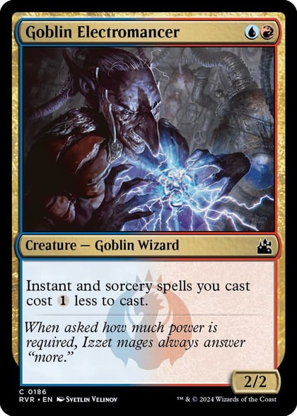Goblin Electromancer, Ravnica Remastered 186