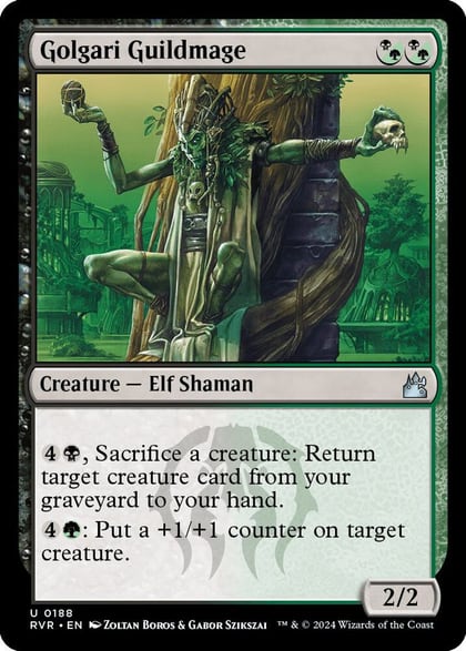 Golgari Guildmage, Ravnica Remastered 188