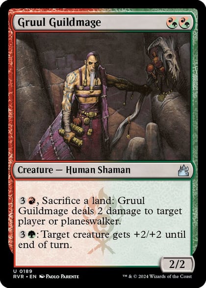 Gruul Guildmage, Ravnica Remastered 189