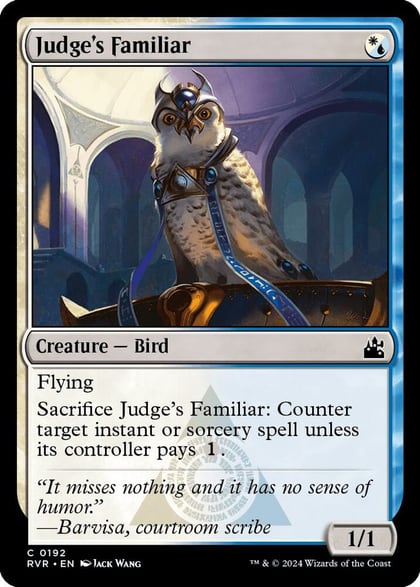 Judge's Familiar, Ravnica Remastered 192