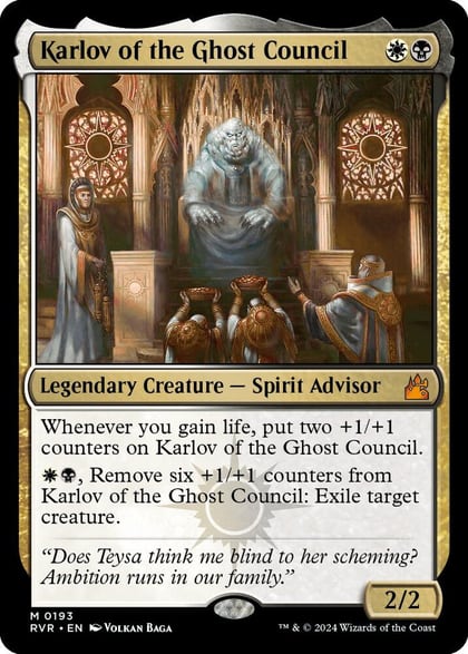 Karlov of the Ghost Council, Ravnica Remastered 193