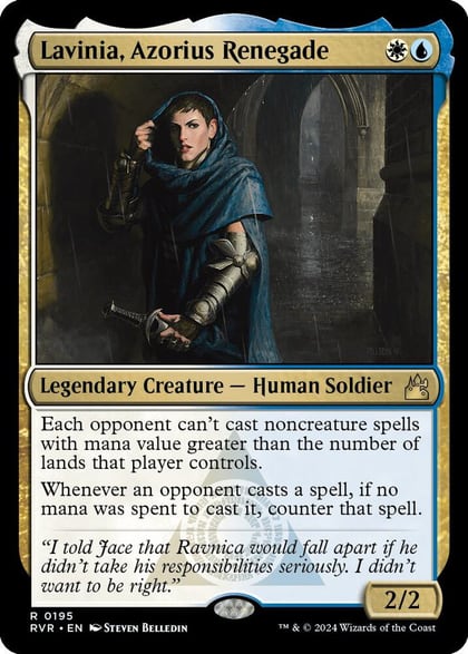 Lavinia, Azorius Renegade, Ravnica Remastered 195