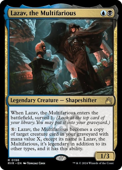 Lazav, the Multifarious, Ravnica Remastered 196