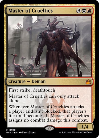 Master of Cruelties, Ravnica Remastered 198