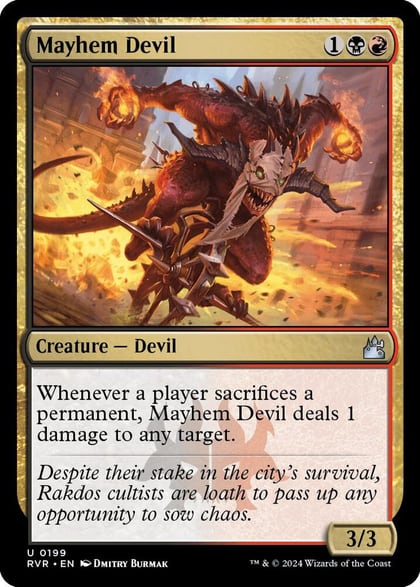 Mayhem Devil, Ravnica Remastered 199