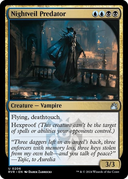 Nightveil Predator, Ravnica Remastered 206