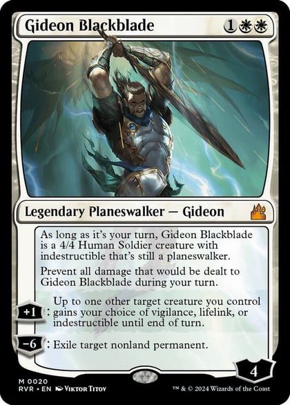 Gideon Blackblade, Ravnica Remastered 20