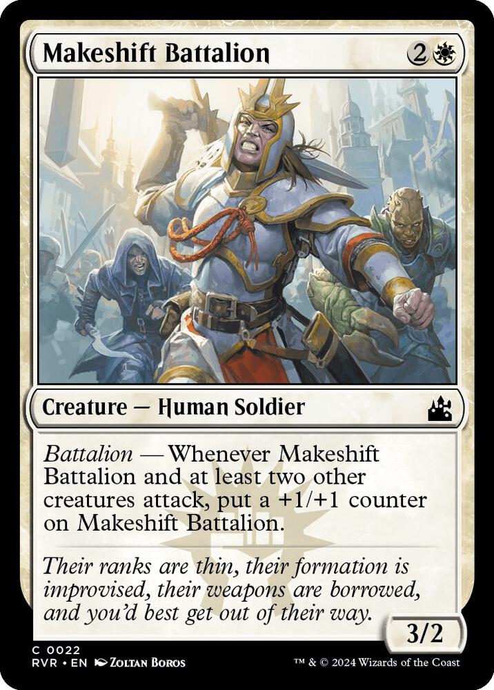 Makeshift Battalion, Ravnica Remastered 22