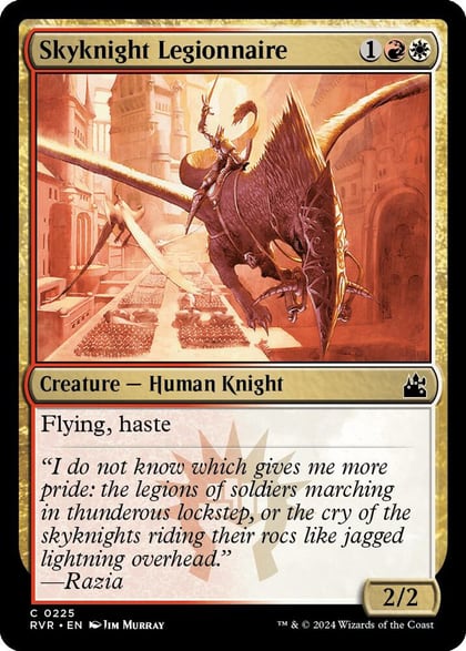 Skyknight Legionnaire, Ravnica Remastered 225