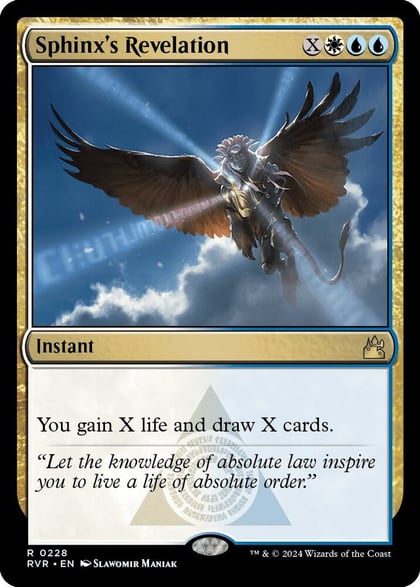 Sphinx's Revelation, Ravnica Remastered 228