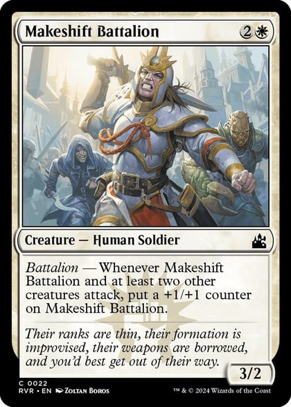 Makeshift Battalion, Ravnica Remastered 22