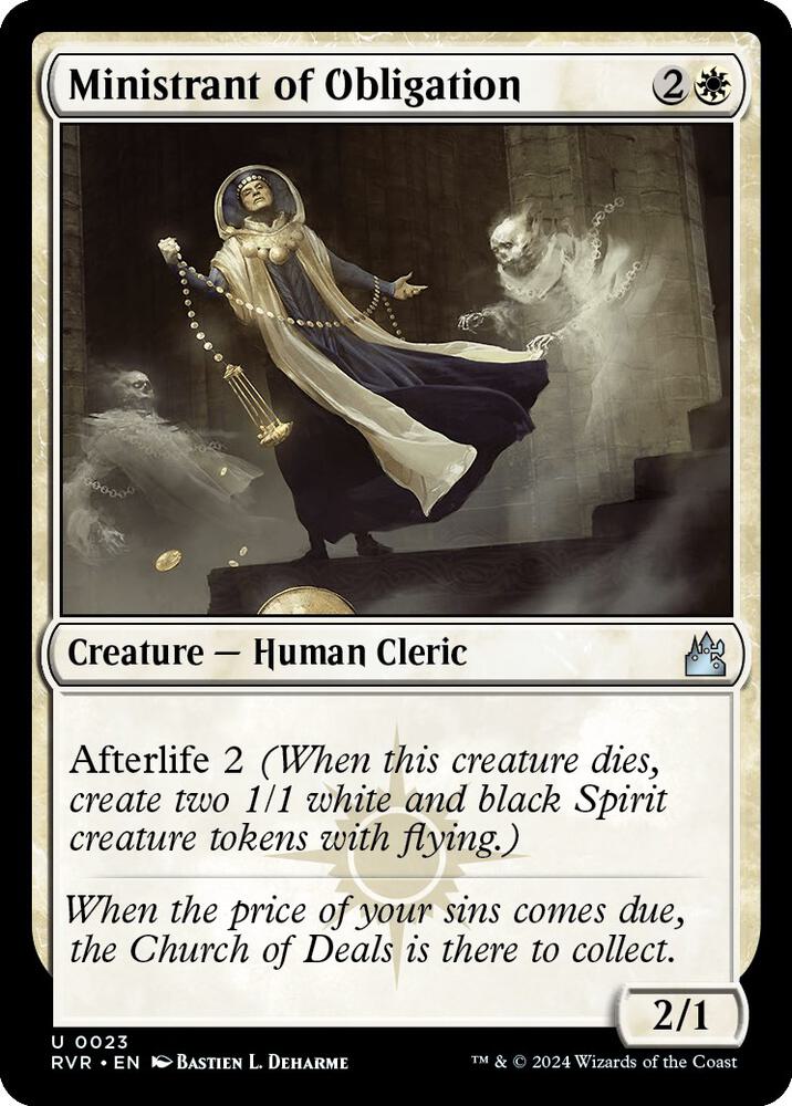 Ministrant of Obligation, Ravnica Remastered 23