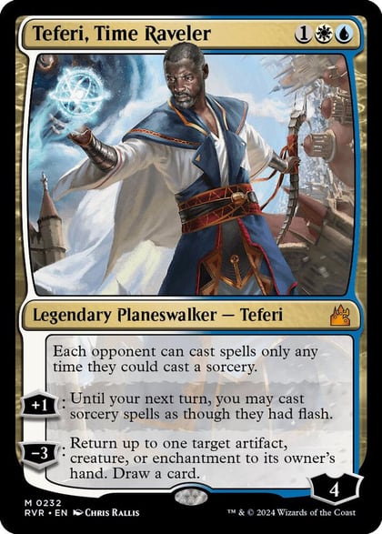 Teferi, Time Raveler, Ravnica Remastered 232