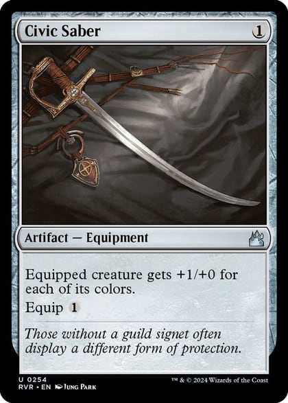 Civic Saber, Ravnica Remastered 254