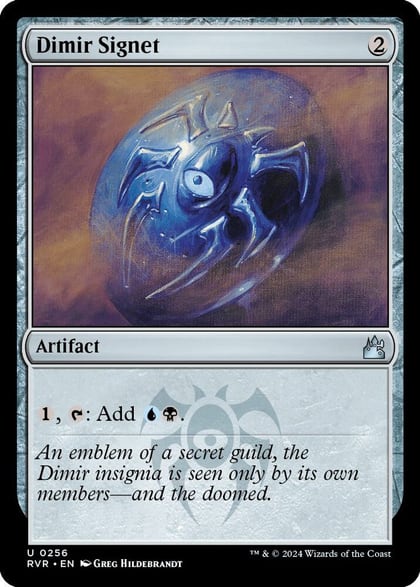Dimir Signet, Ravnica Remastered 256
