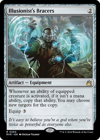 Illusionist's Bracers, Ravnica Remastered 260