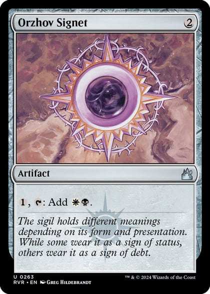Orzhov Signet, Ravnica Remastered 263