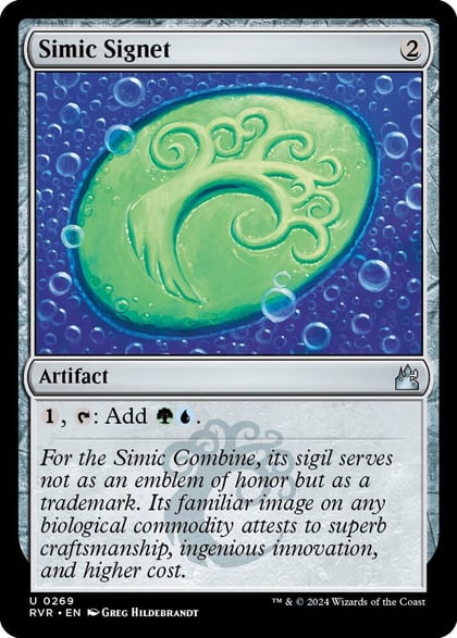 Simic Signet, Ravnica Remastered 269