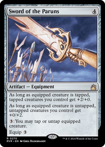 Sword of the Paruns, Ravnica Remastered 270