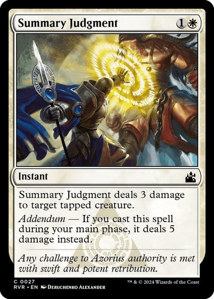 Summary Judgment, Ravnica Remastered 27