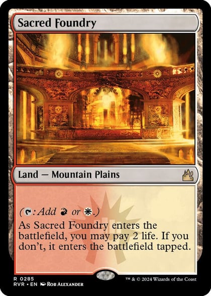 Sacred Foundry, Ravnica Remastered 285