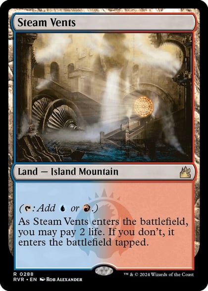 Steam Vents, Ravnica Remastered 288