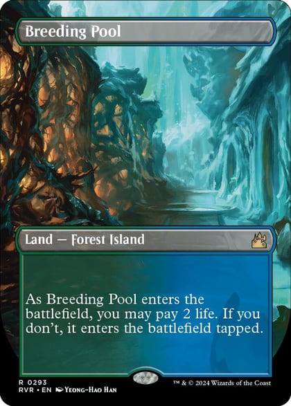 Breeding Pool (Borderless), Ravnica Remastered 293