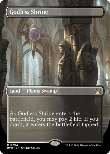 Godless Shrine (Borderless), Ravnica Remastered 294