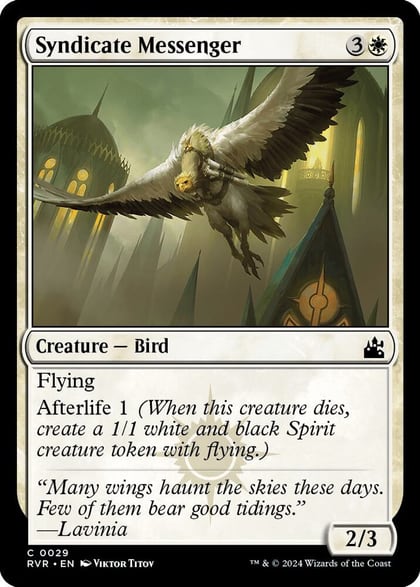 Syndicate Messenger, Ravnica Remastered 29