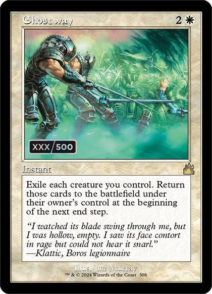 Ghostway (Retro Frame) (Serial Numbered), Ravnica Remastered 308