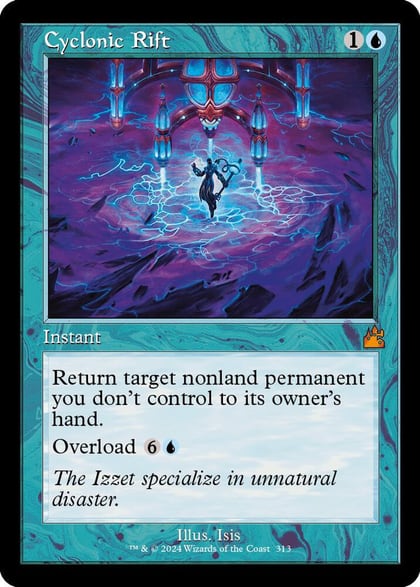 Cyclonic Rift (Retro Frame), Ravnica Remastered 313